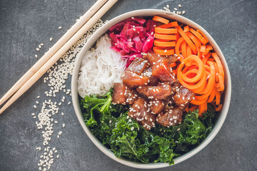 Actuellement - Poke Bowl Automne Viral