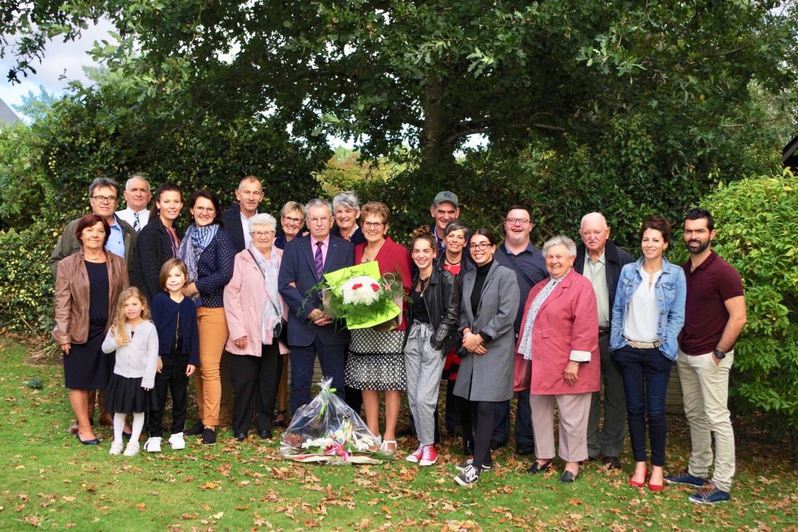 Malestroit. Les noces de diamant des époux Gicquel Les