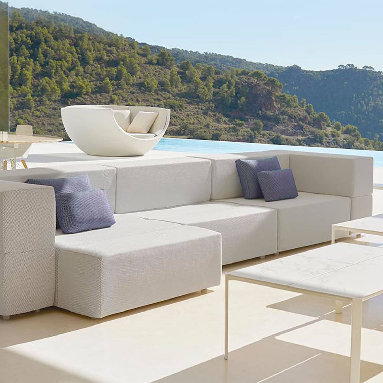 Module Central TABLET Vondom Les Jardins du Sud JuanlesPins