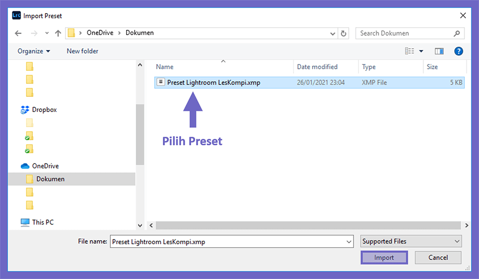 √ 2 Cara Import Preset Lightroom di HP Android dan PC