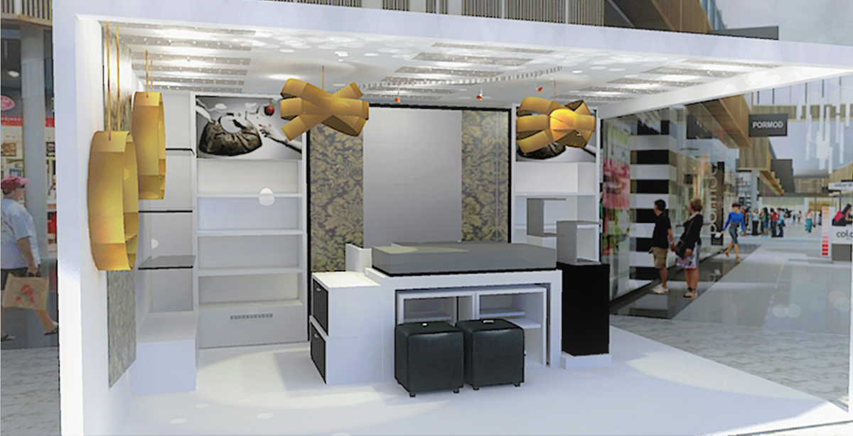 CRÉATION D’UN CORNER SHOP LeslieLeder