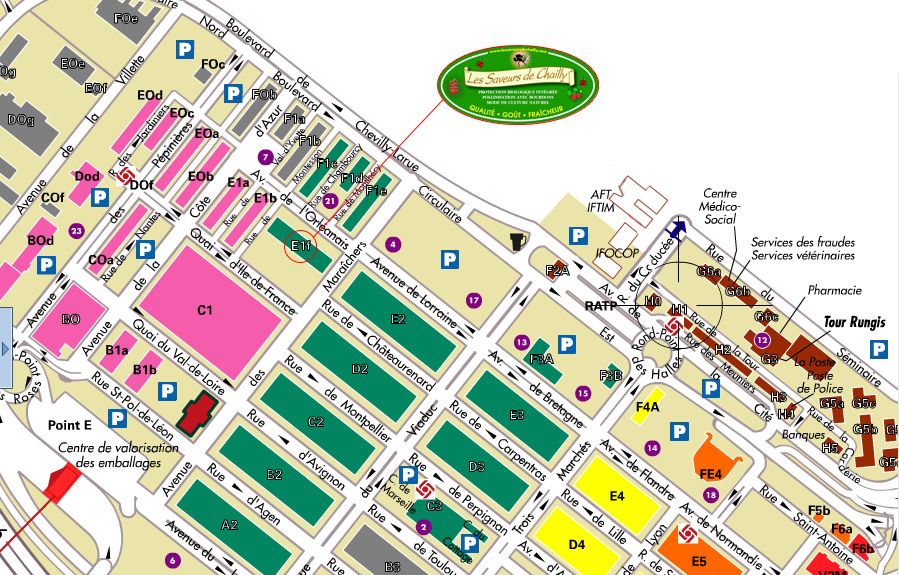 Points de vente Les Saveurs de Chailly