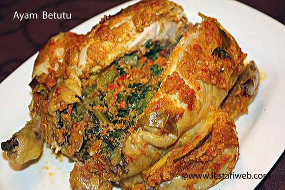 Balinese Roasted Chicken Ayam Betutu