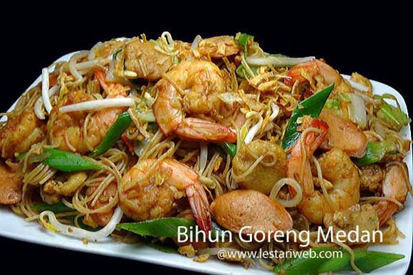 Kumpulan Resep Asli Indonesia Bihun Goreng Medan