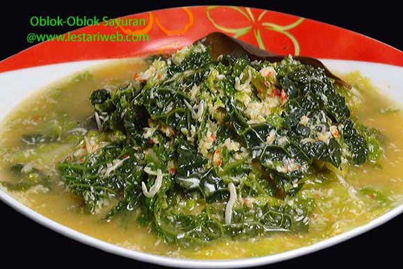 Kumpulan Resep Asli Indonesia Oblok Oblok Sayuran