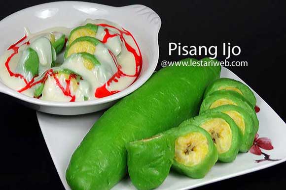 Kumpulan Resep Asli Indonesia Pisang Ijo
