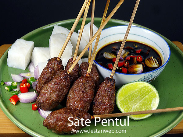 Kumpulan Resep Asli Indonesia Sate Pentul