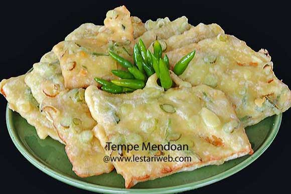 Kumpulan Resep Asli Indonesia Tempe Mendoan