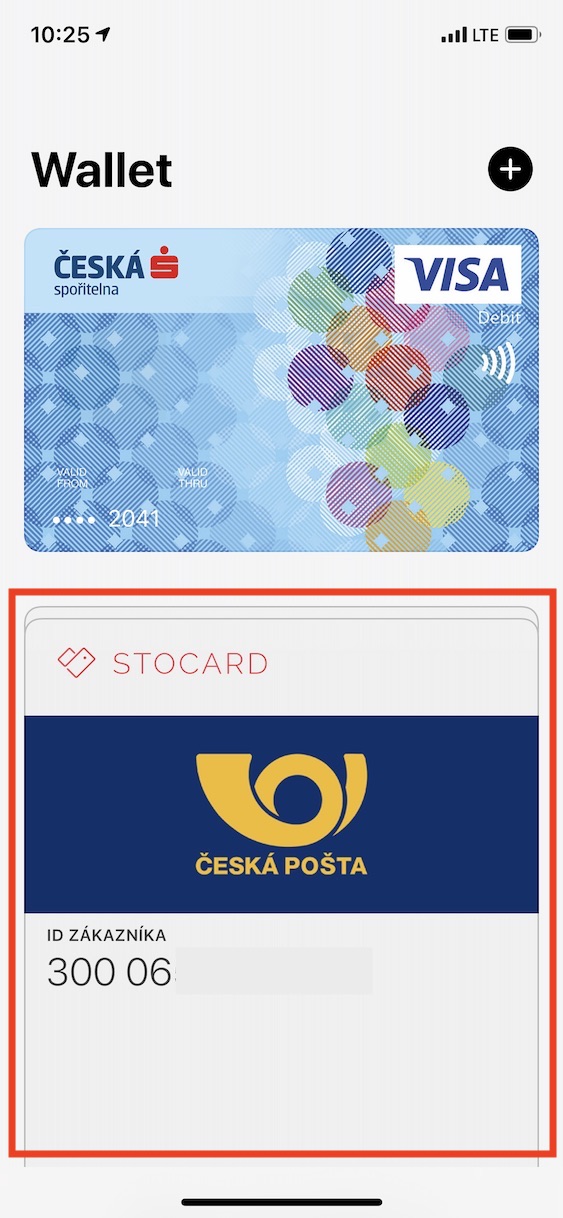 Jak do aplikace Wallet na iPhonu přidat věrnostní karty Letem světem