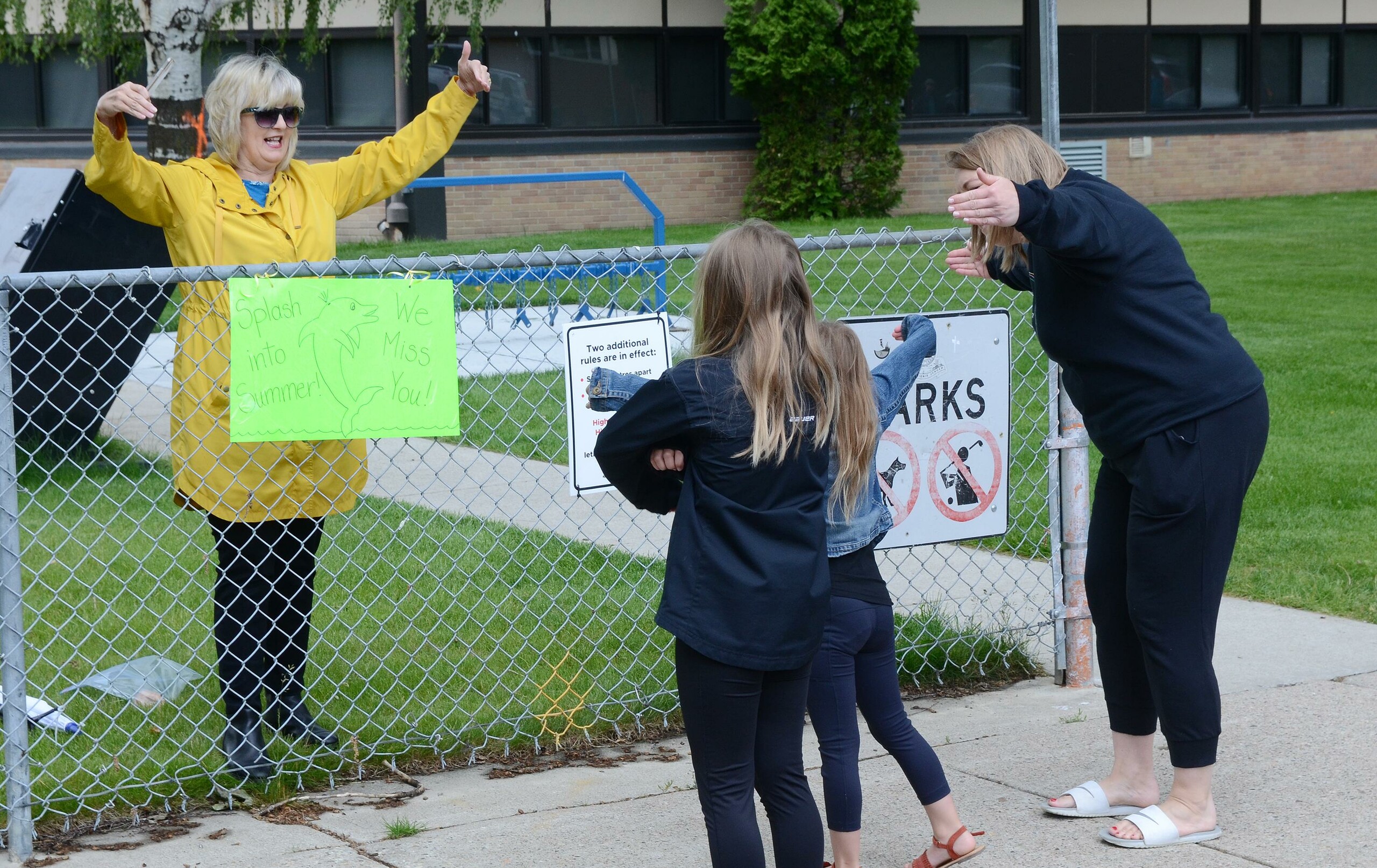 General Stewart Elementary School Drive By Parade Lethbridge School