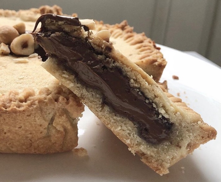 Torta Bacio Di Dama Con Nutella