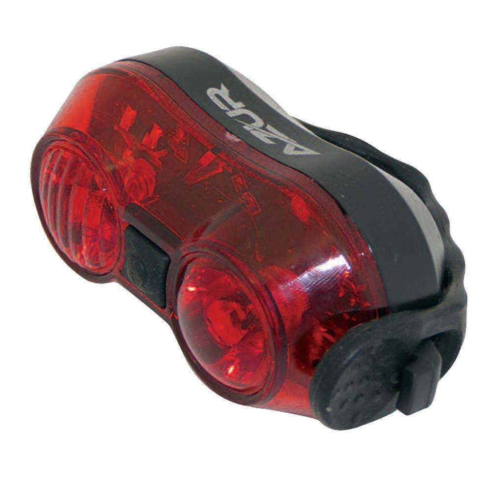 Azur Deluxe USB Rechargeable Front & Rear Bike Bicycle Light Set