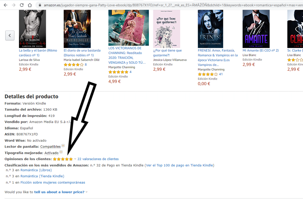 ᐈᐈ Palabras clave en Amazon KDP