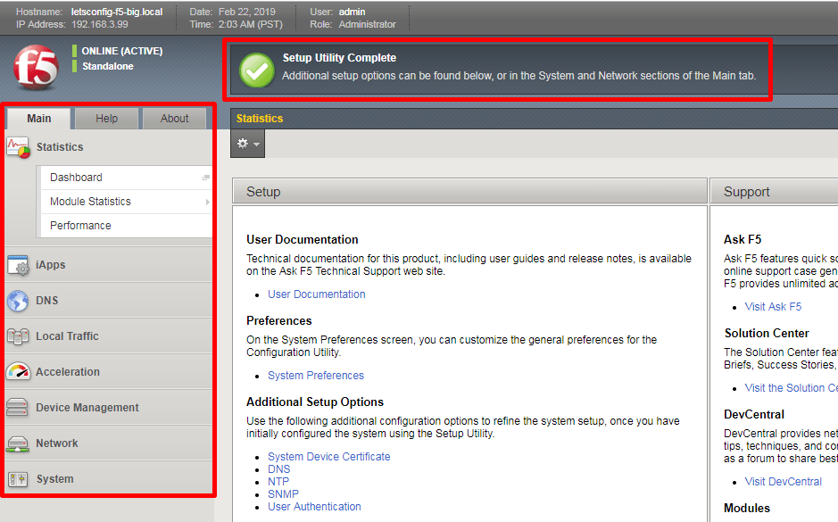 F5 BIGIP LTM Initial Configuration Step by Step guide