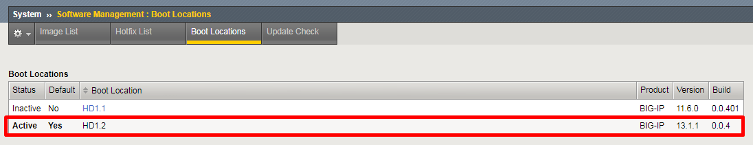 How to upgrade F5 BigIP software version Let's Config