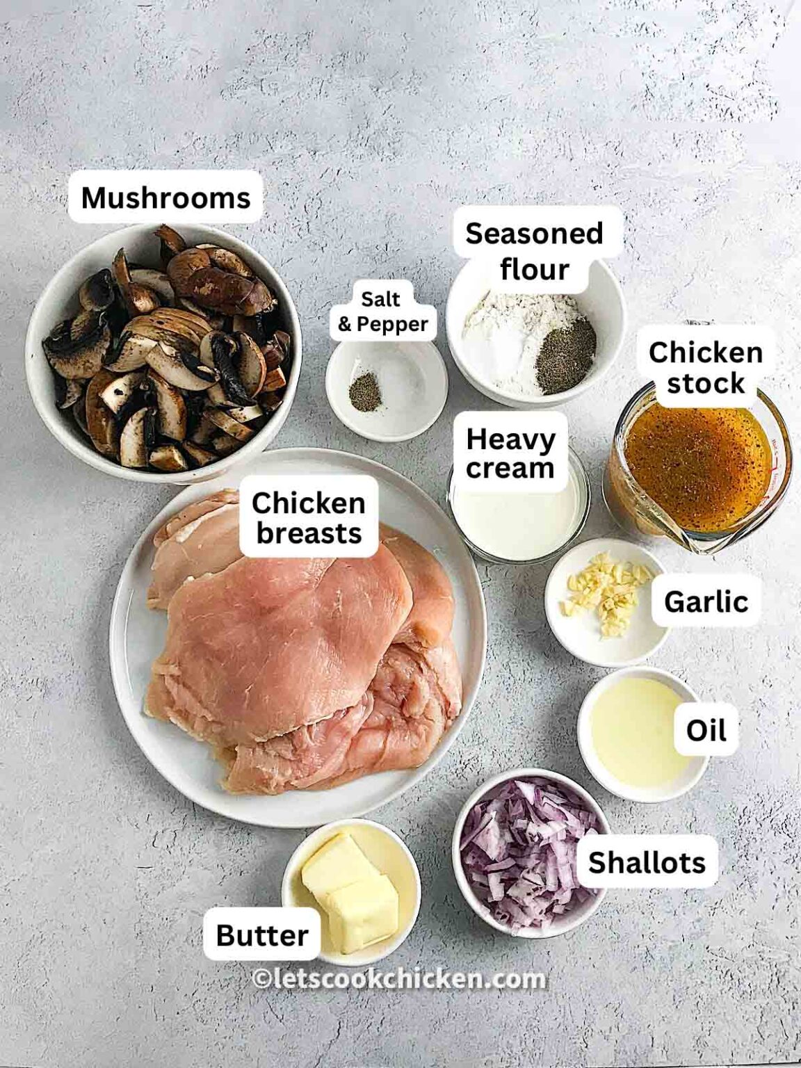 Chicken Marsala without wine Let’s Cook Chicken!