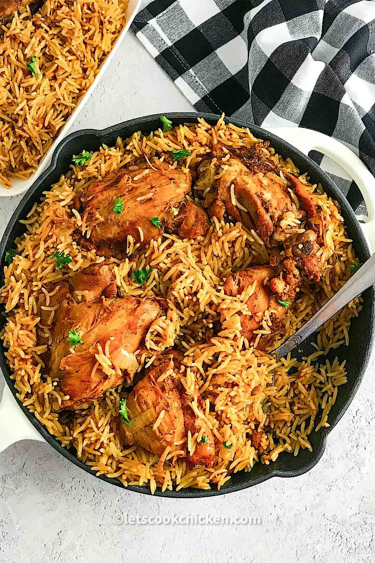 One pot Dutch oven chicken and rice recipe Let’s Cook Chicken!