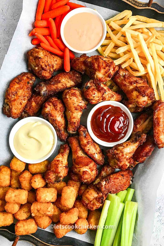 Foster farms chicken wings (air fryer) Let’s Cook Chicken!