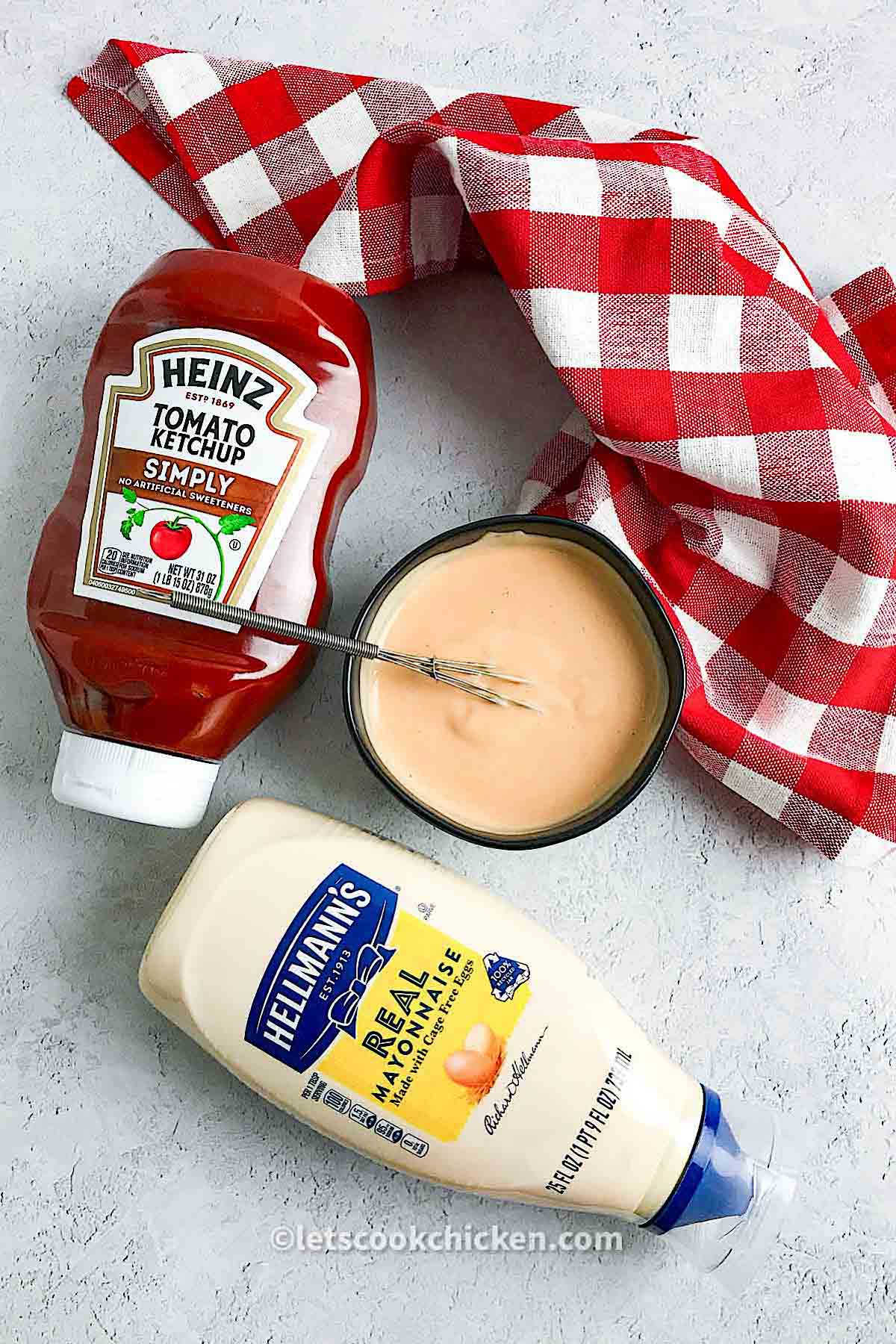 Mayo Ketchup recipe Let’s Cook Chicken!
