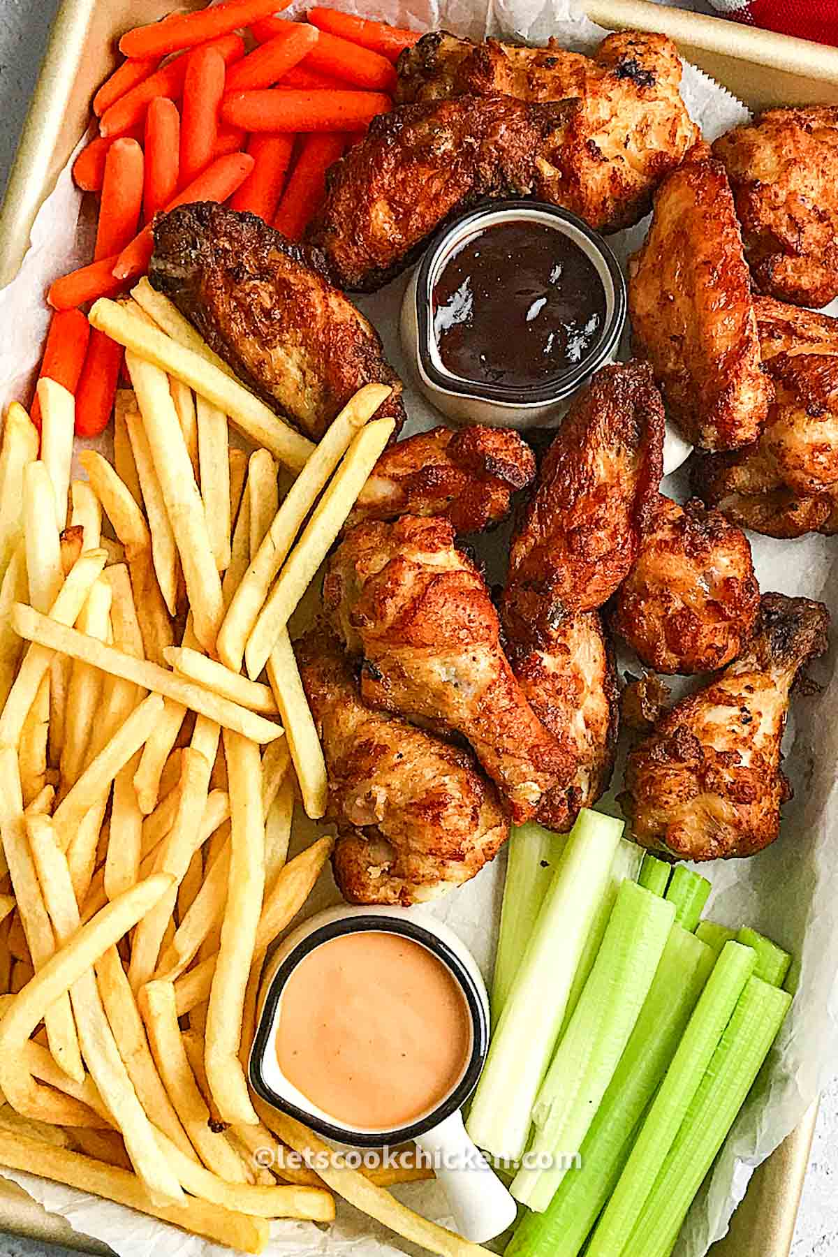 Foster farms chicken wings (air fryer) Let’s Cook Chicken!