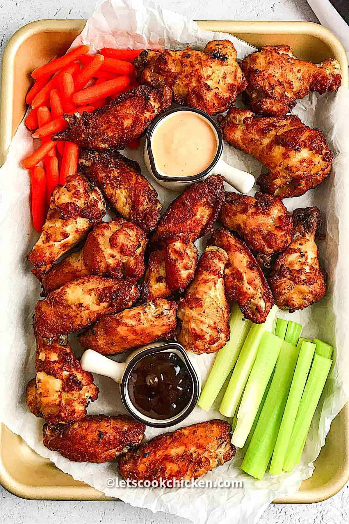 Foster farms chicken wings (air fryer) Let’s Cook Chicken!
