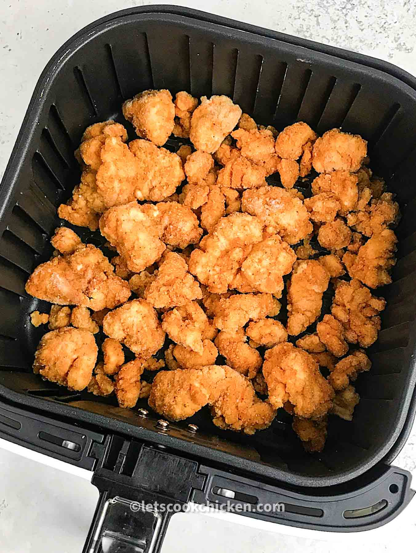 Frozen popcorn chicken Let’s Cook Chicken!