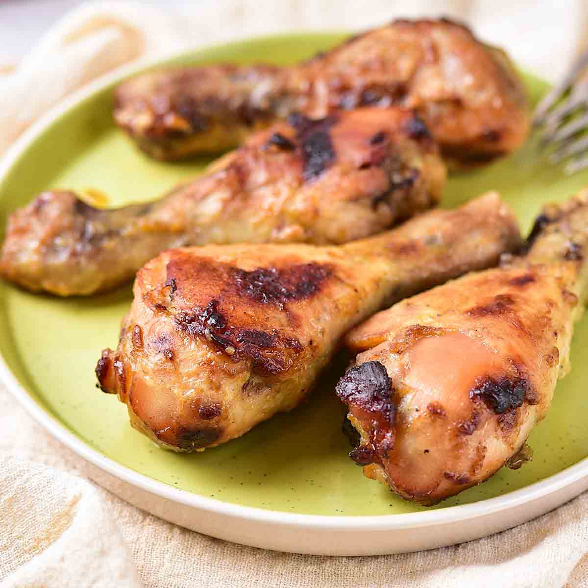 Baked honey mustard chicken drumsticks Let’s Cook Chicken!