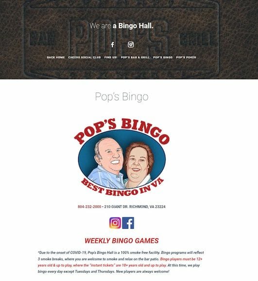 Virginia Bingo Play Online and Live Bingo in VA