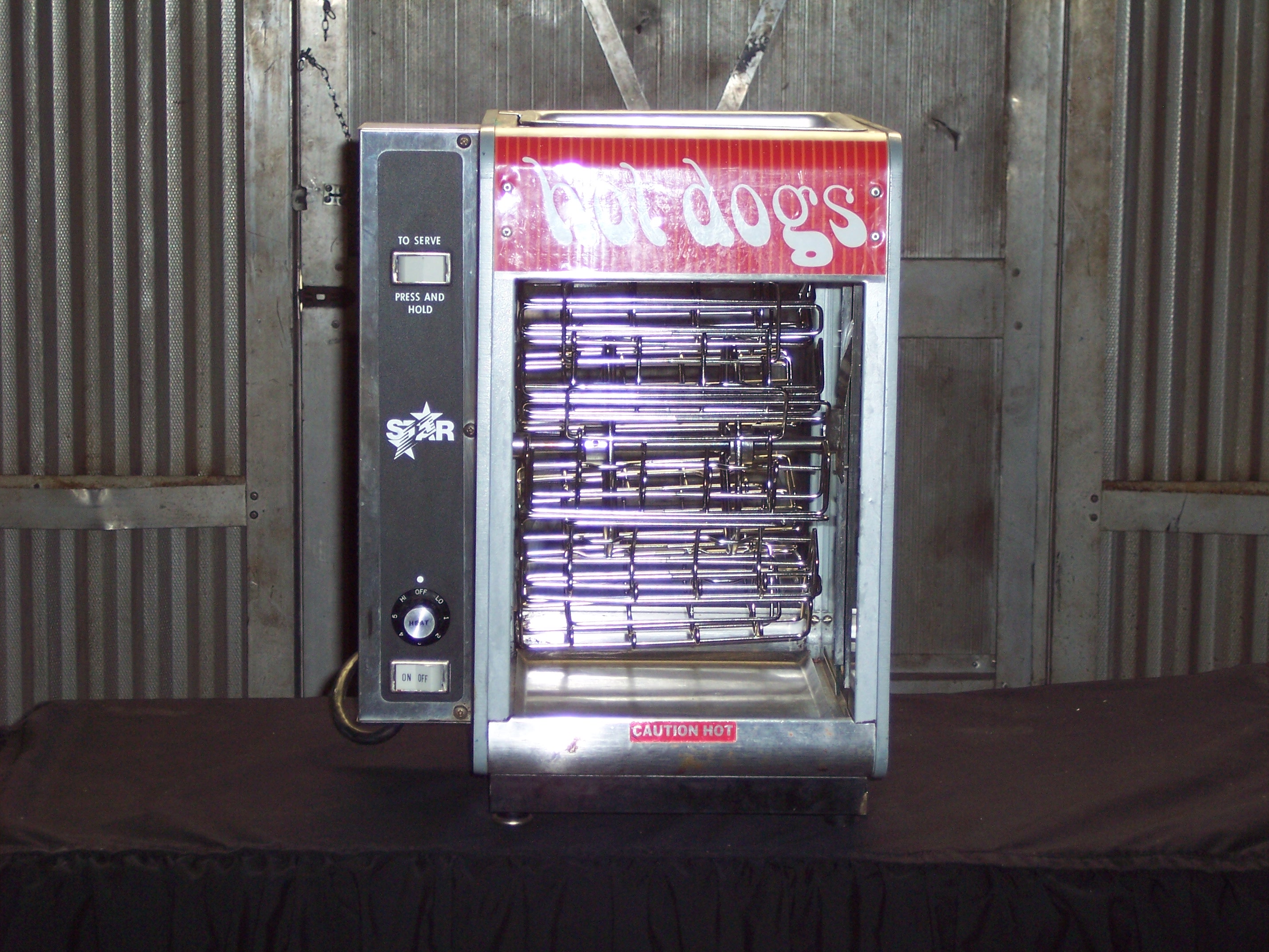 1 Party Rentals, Hot Dog Machines, hot dog cookers, concessions