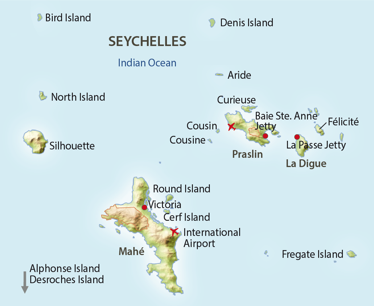 Wo Sind Die Seychellen Karte Ferien auf den Seychellen vom Spezialisten Let’s go Tours