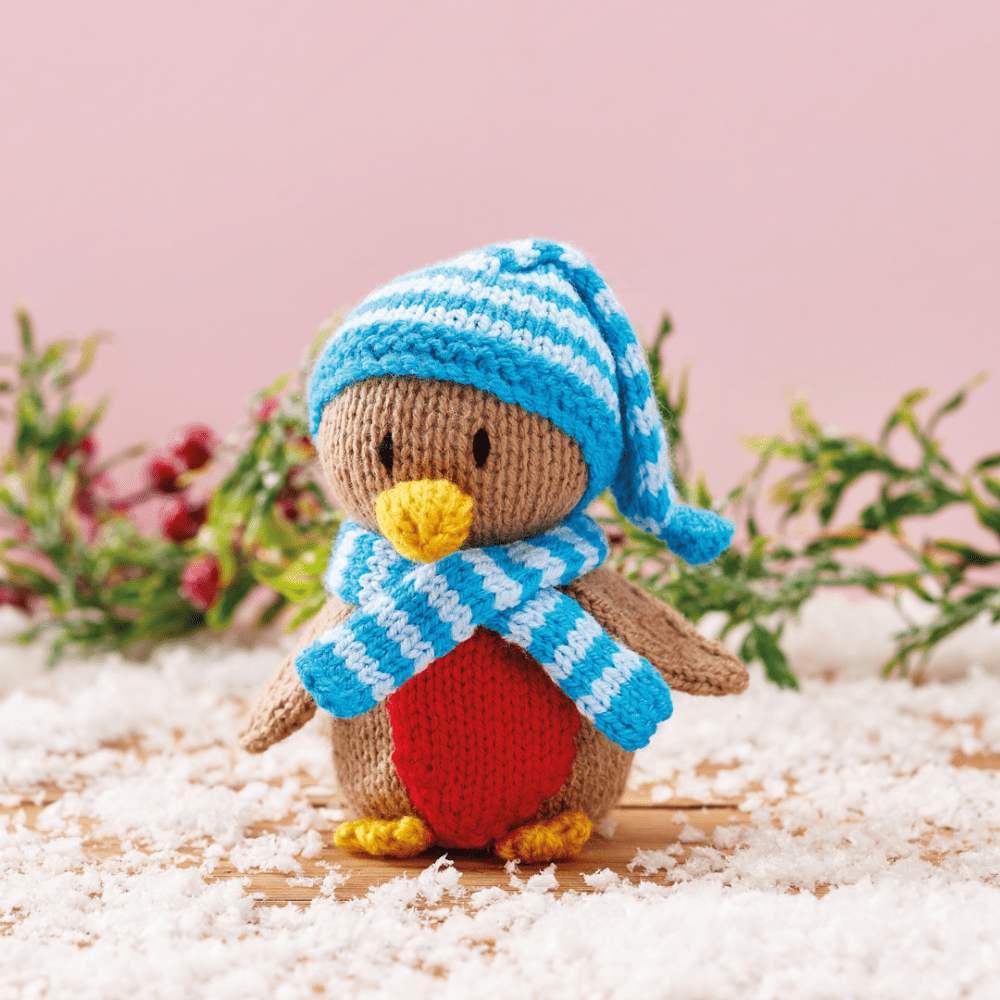 Knitted Robin Chocolate Orange Cover Knitting Patterns Let's Knit