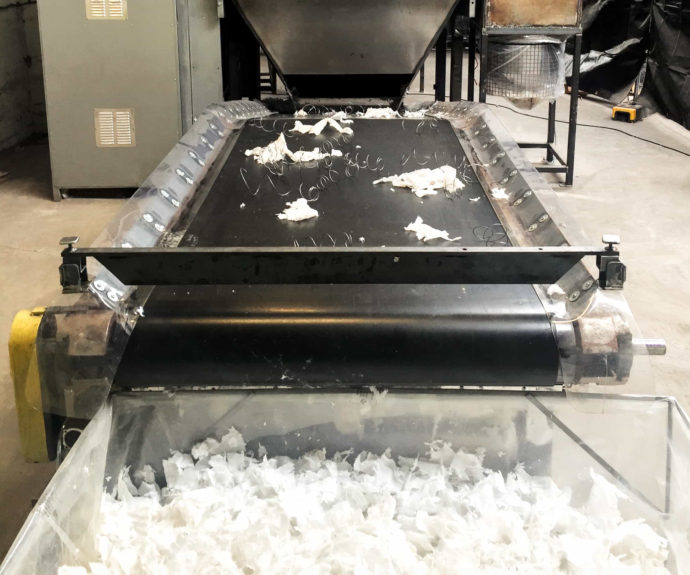 TFR Group trials ‘automatic’ pocket spring mattress recycling