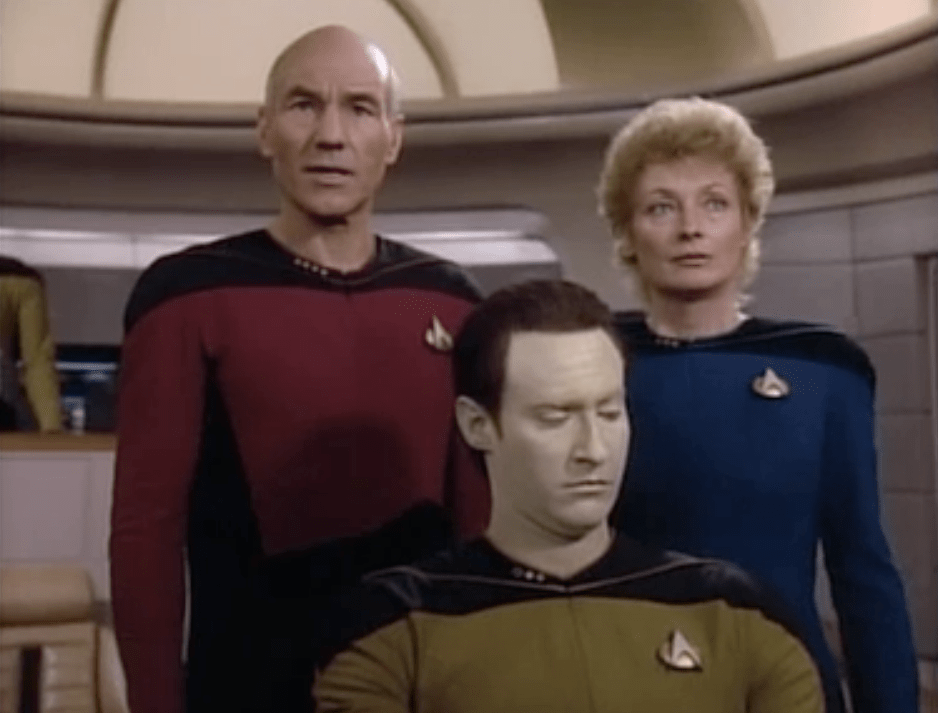 Pulaski Picard Data Let's Watch Star Trek