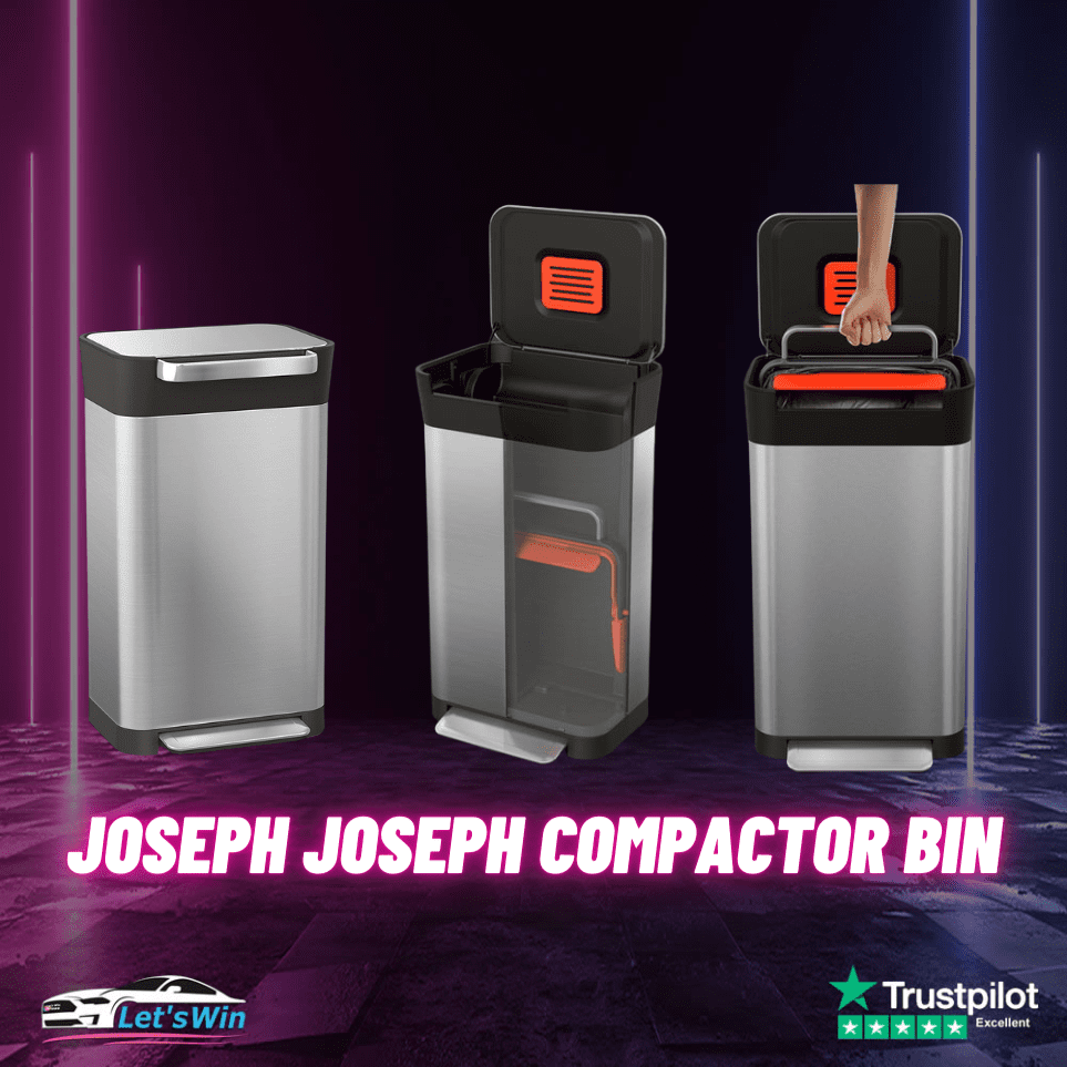 💇‍♀️ Win a Joseph Joseph 30 / 90 Ltr Compactor Bin (29/03) Let's Win