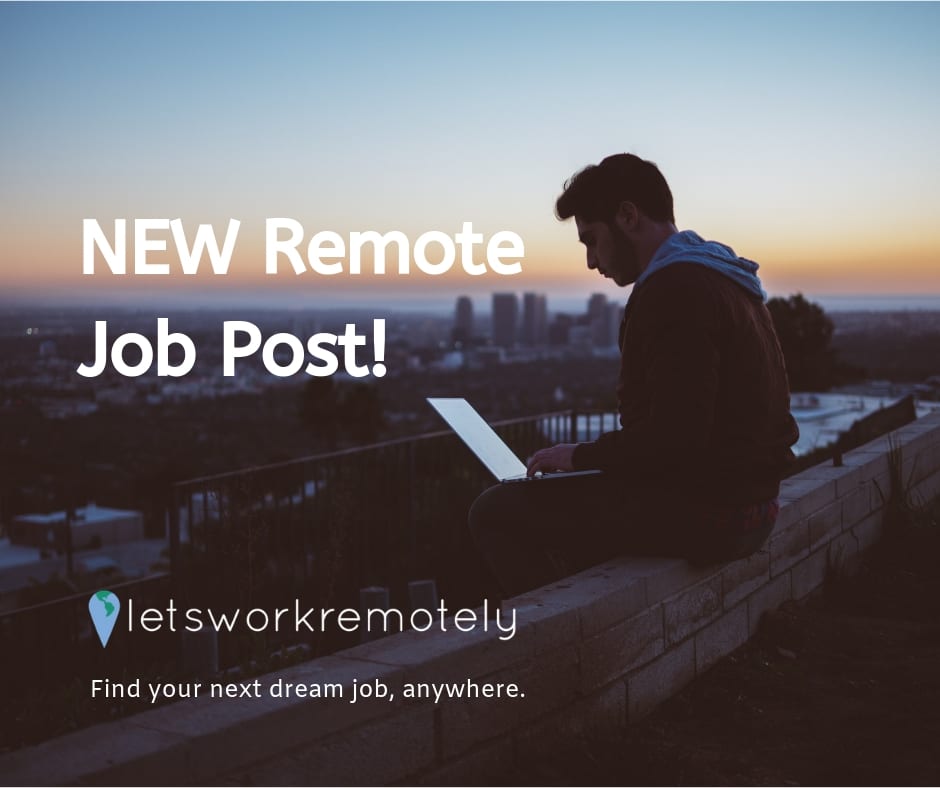 Find the best remote jobs & work from home jobs letsworkremotely