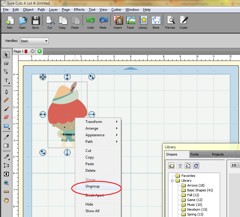 Importing a cutting file into Sure Cuts A Lot (SCAL)