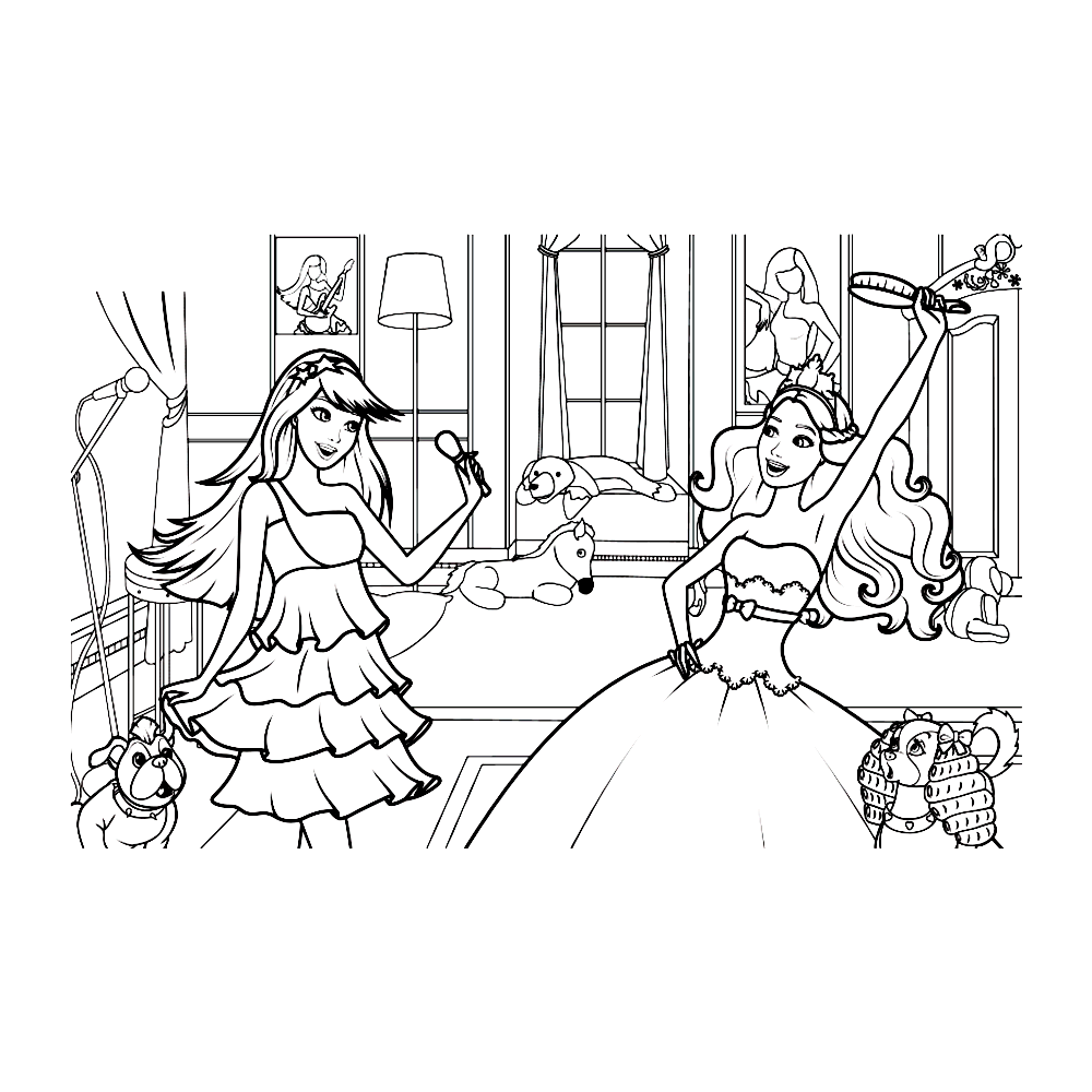 38 Best Ideas For Coloring Barbie Popstar En Francais