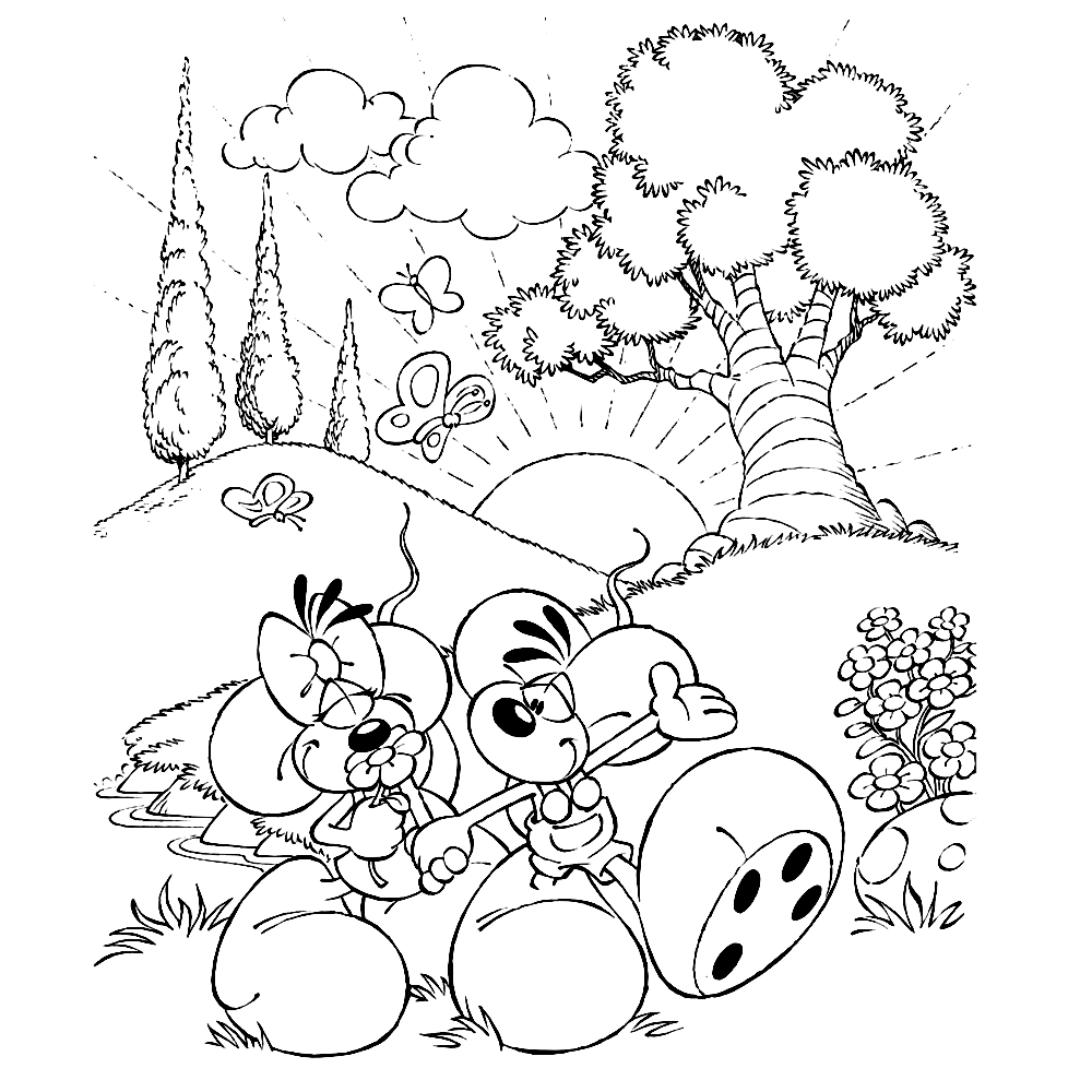 Leuk Voor Kids Diddl Wandelt Met Diddlina