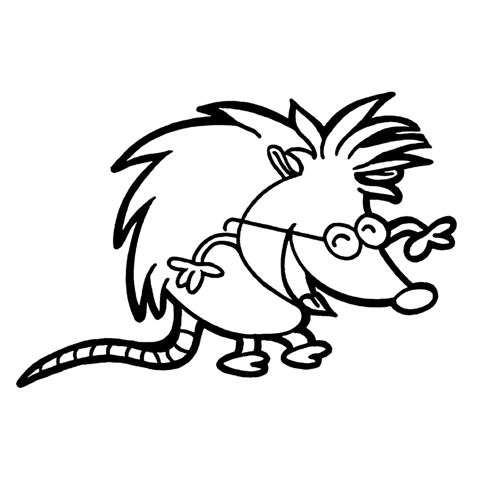 Een Kleurplaat Van Een Egel Printen Leuk Voor Kids