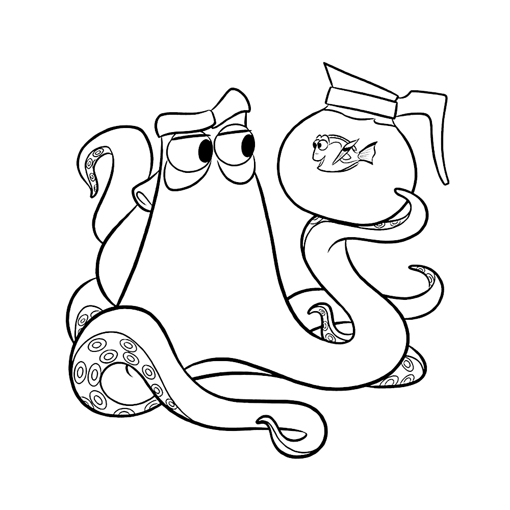 Leuk Voor Kids Dory En Hank De Octopus
