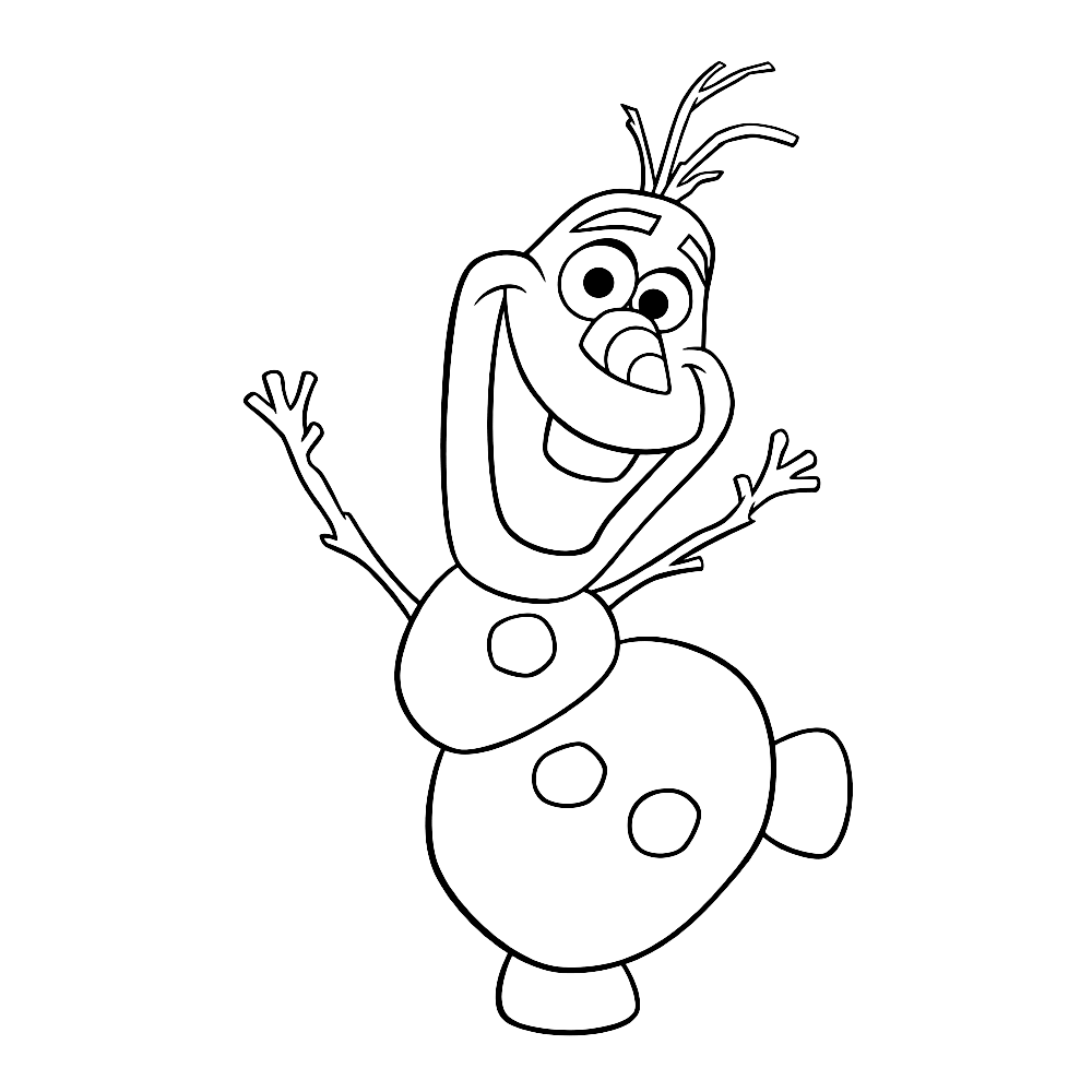 Leuk voor kids Olaf de sneeuwman