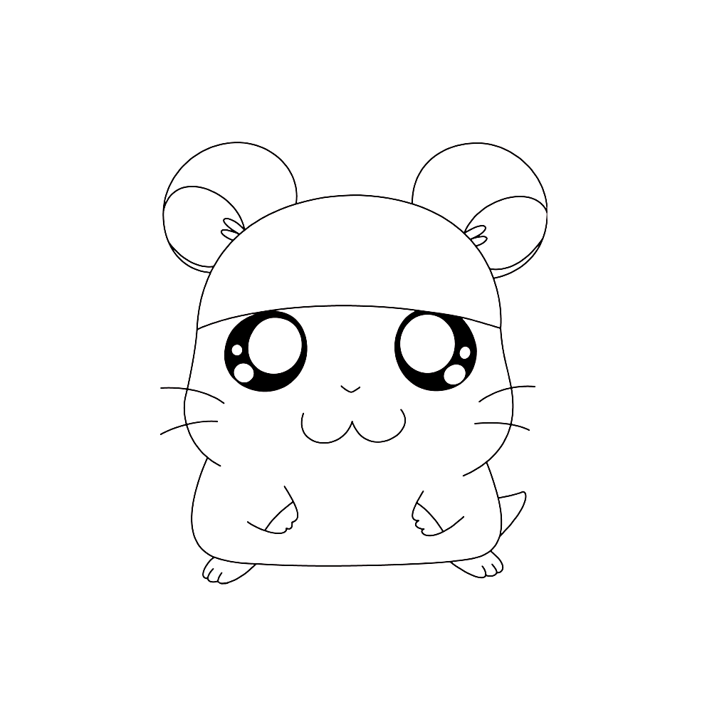 Hamtaro Kleurplaten Leuk Voor Kids