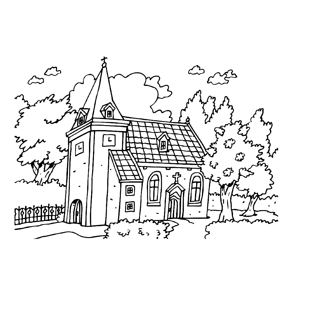 Leuk Voor Kids Kerkje Tussen De Bomen