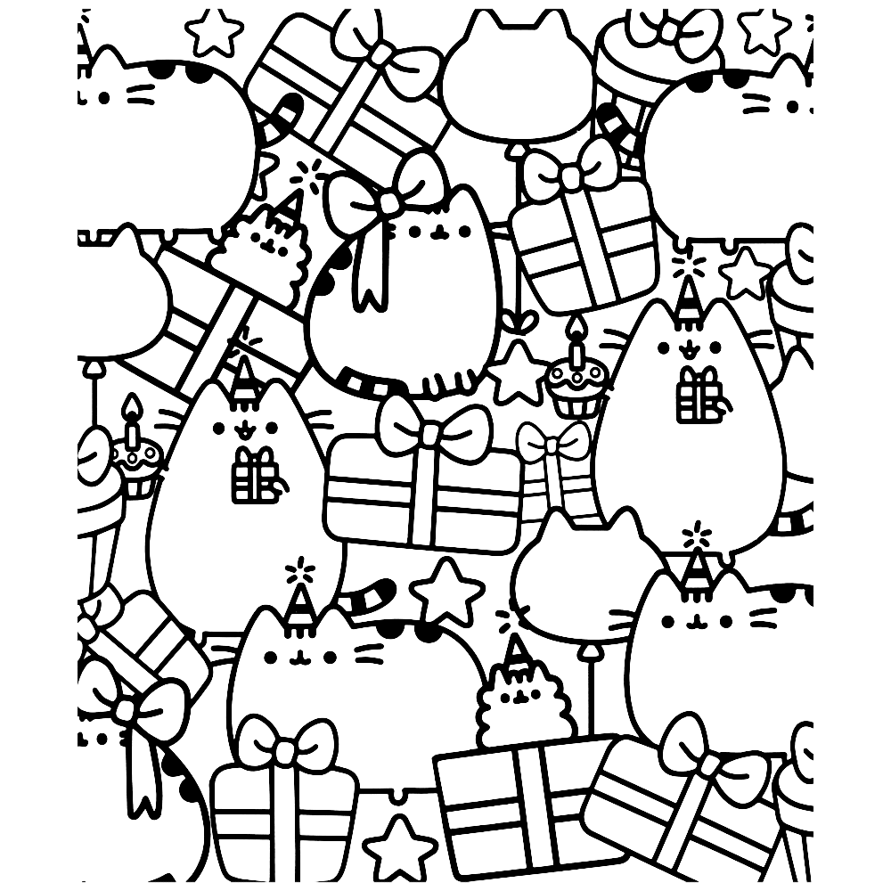 Leuk voor kids Ook Pusheen krijgt cadeautjes met kerstfeest