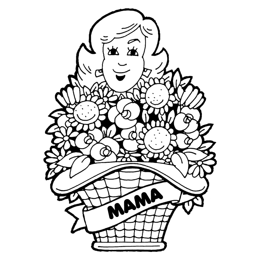 Leuk voor kids Boeket bloemen voor mam