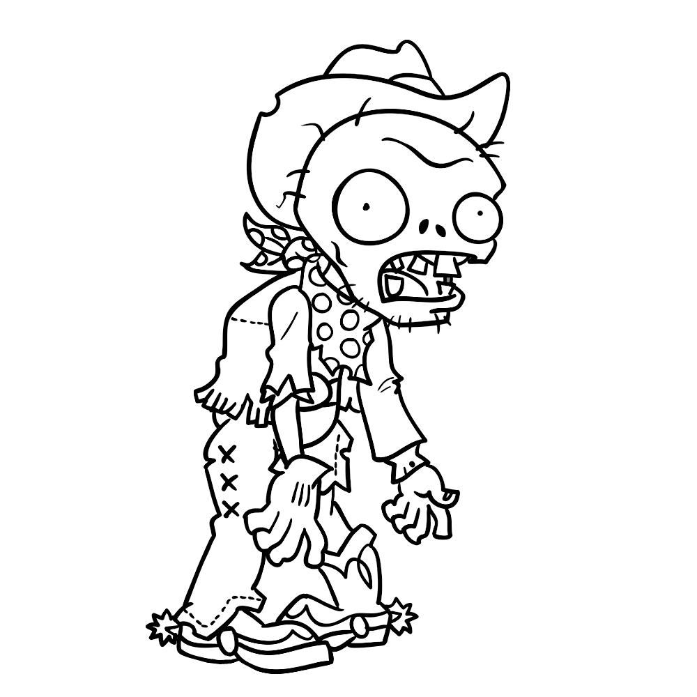 Leuk voor kids Cowboy Zombie