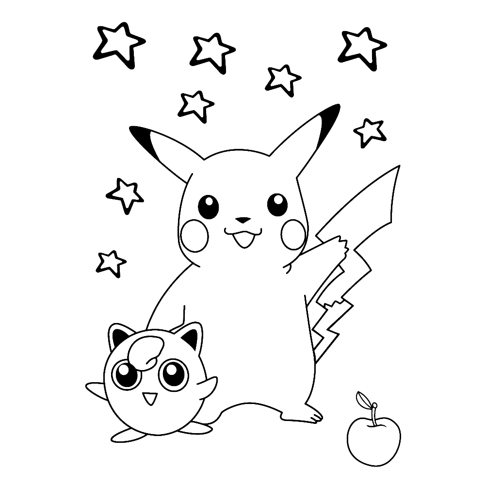 Leuk voor kids Pikachu & Jigglypuff
