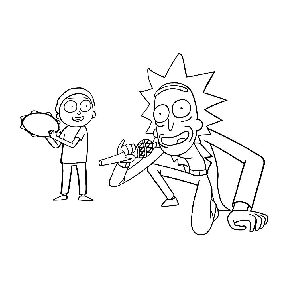 Leuk voor kids opa Rick & Morty