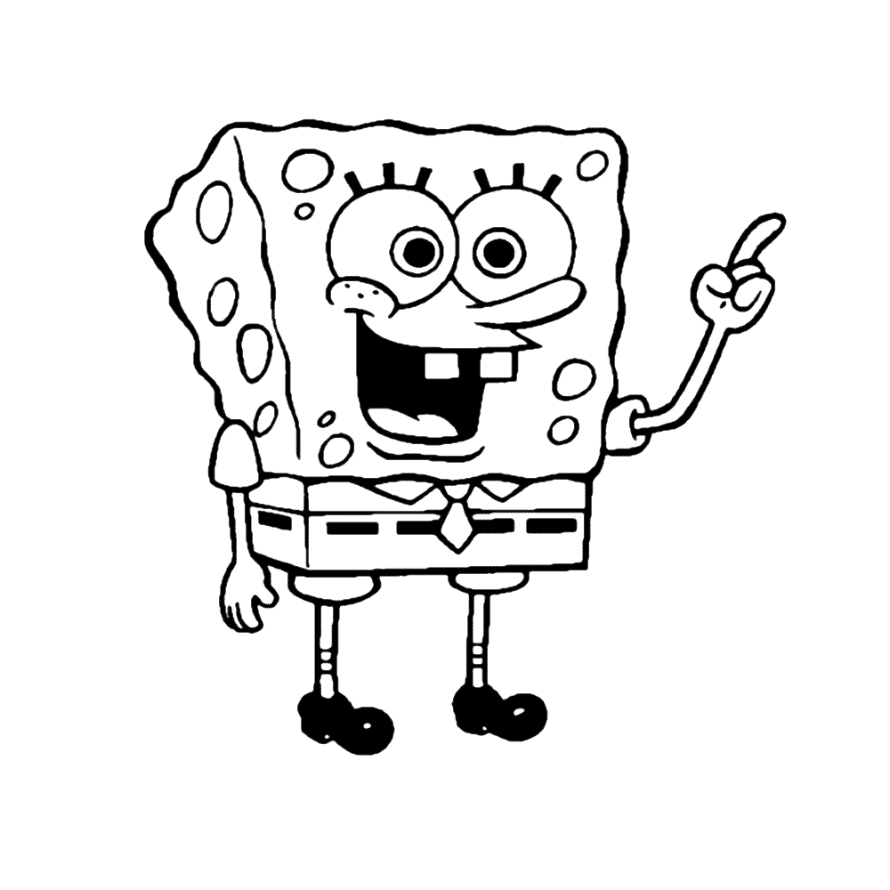 Leuk voor kids Spongebob heeft een idee