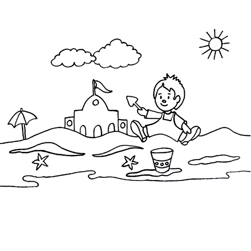 Zomer Vakantie Kleurplaten We Hebben Er Een Heleboel Leuk Voor Kids